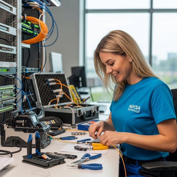 Fiber Kablo Kırılması 12 Fiber Kablo Kırılması